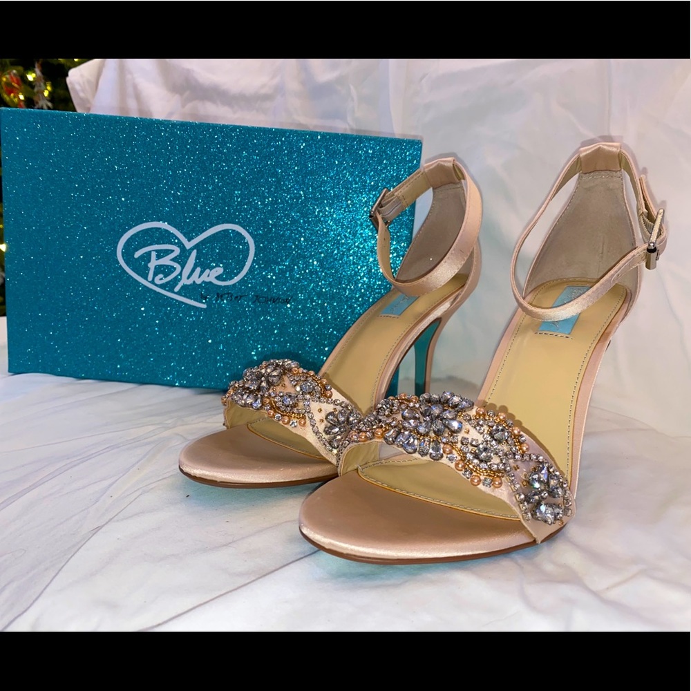 Blue by Betsy Johnson heels